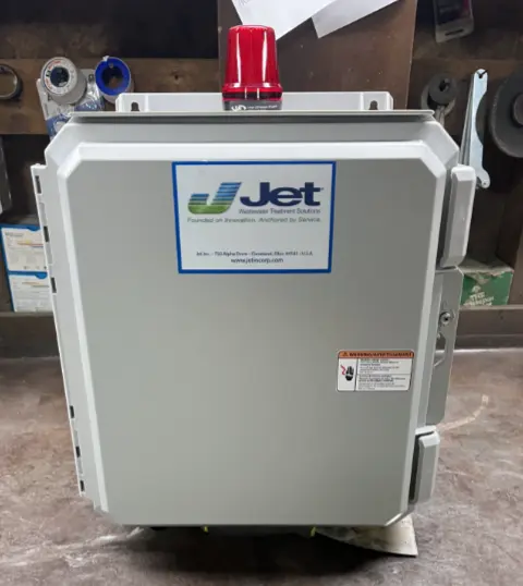 Jet control panel